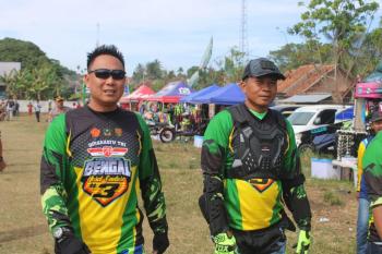Peringati HUT TNI ke 78  Danrem 043/Gatam Ikuti Trail Jelajah Alam Lampung Utara 